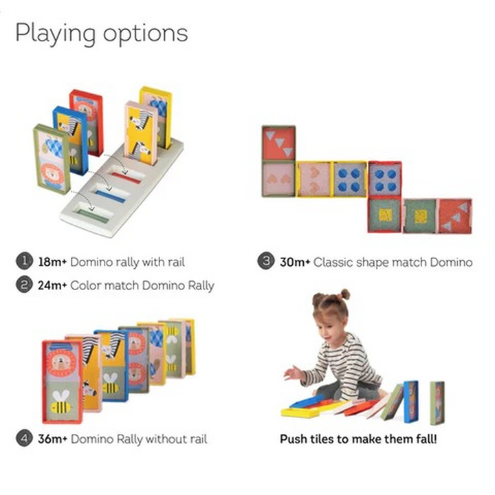 Taf Toys Easier Learning My 1St Domino Rally
