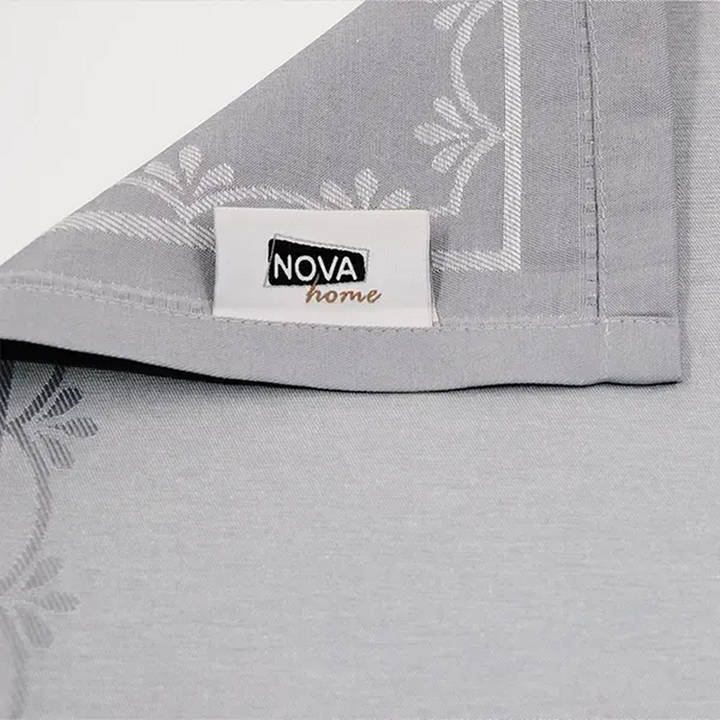 Nova Home Irene Table Napkins Set - 6Pcs - 42X42 Cm - Grey