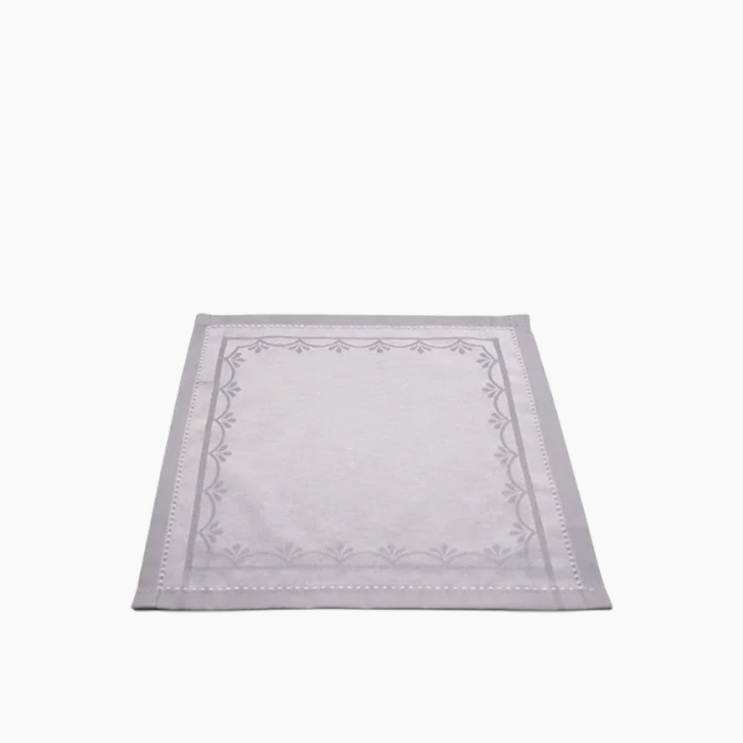 Nova Home Irene Table Napkins Set - 6Pcs - 42X42 Cm - Grey