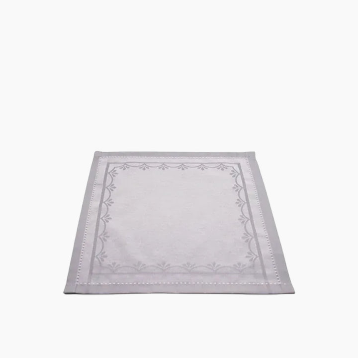 Nova Home Irene Table Napkins Set - 6Pcs - 42X42 Cm - Grey