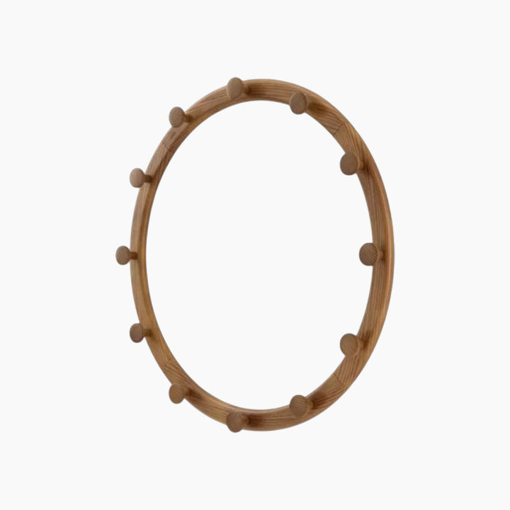Umbra Slinka four-piece hook set in walnut finish