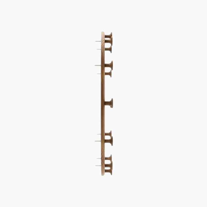 Umbra Slinka Hook Set, four walnut finish hooks