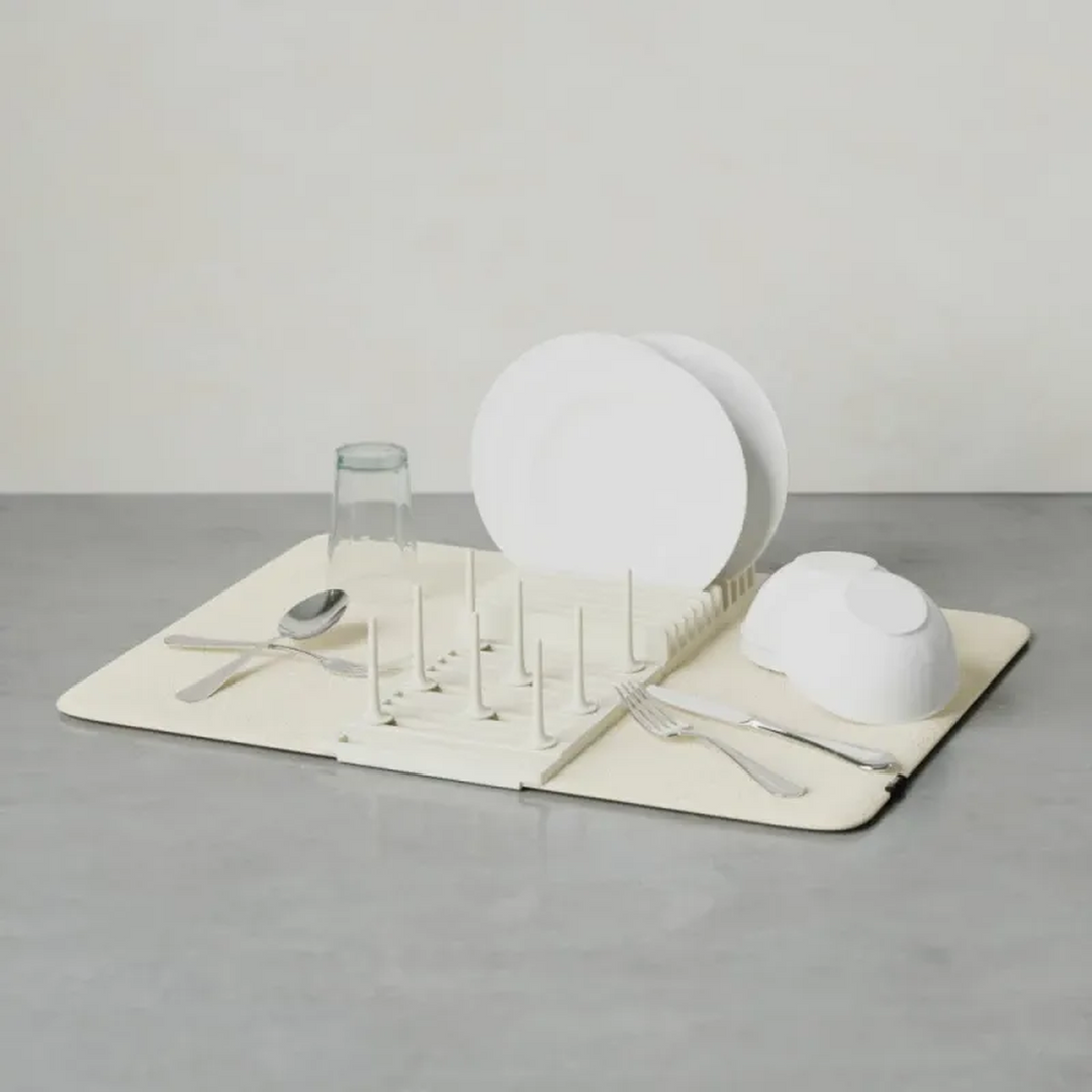 Umbra Udry Peg Drying Mat in Linen
