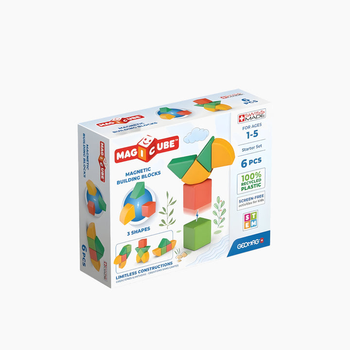 Geomag Magicube Re 3Shapes Starter Set 6