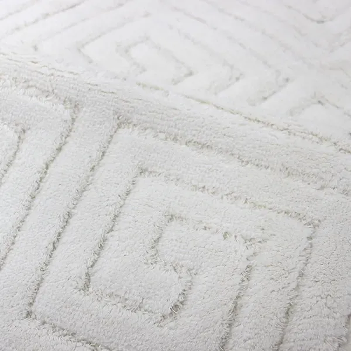 Nova Home Verona Bath Rug - 100% Cotton - 70X120 Cm - Offwhite Nova Home Verona Bath Rug - 100% Cotton - 70X120 Cm - Offwhite