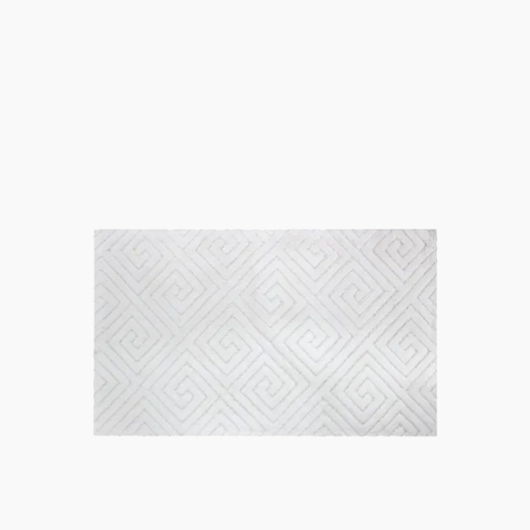 Nova Home Verona Bath Rug - 100% Cotton - 70X120 Cm - Offwhite