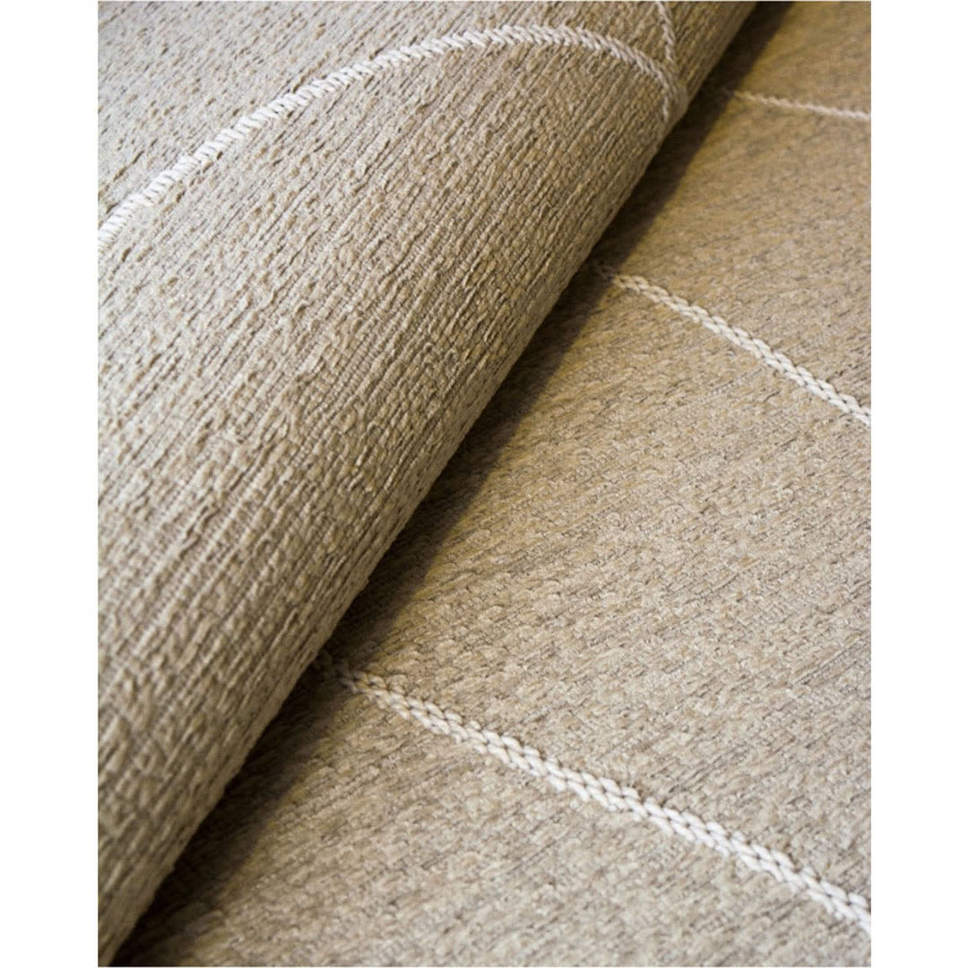 Spazio Home Textured Leaf Pattern Carpet - HUNA