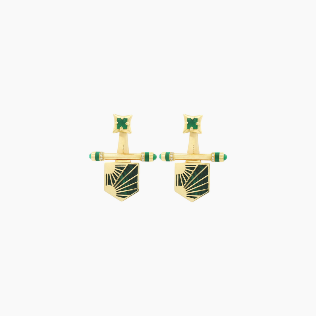 Noura B Jewelry Shams Earrings