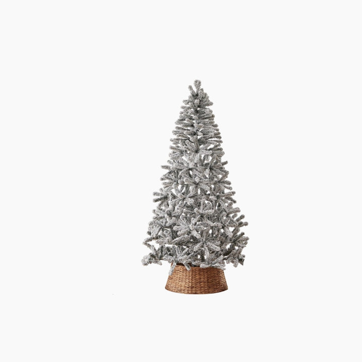 Frosted Canada Spruce Christmas Tree – Hinged Artificial Tree 210 Cm