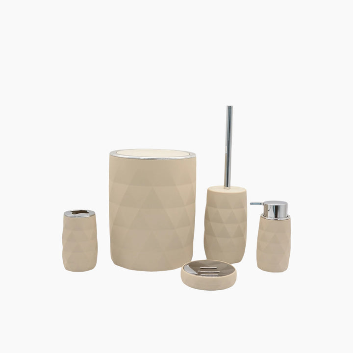 Weva Luminous Bathroom Set in smoke, plastic