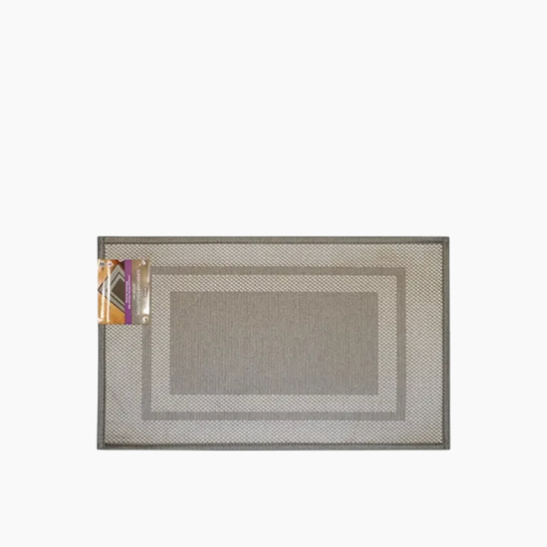 Nova Home Trellis Jaquard Woven Kitchen Mat W &amp; Rubber Backing