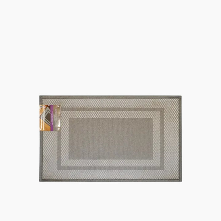 Nova Home Trellis Jaquard Woven Kitchen Mat W &amp; Rubber Backing