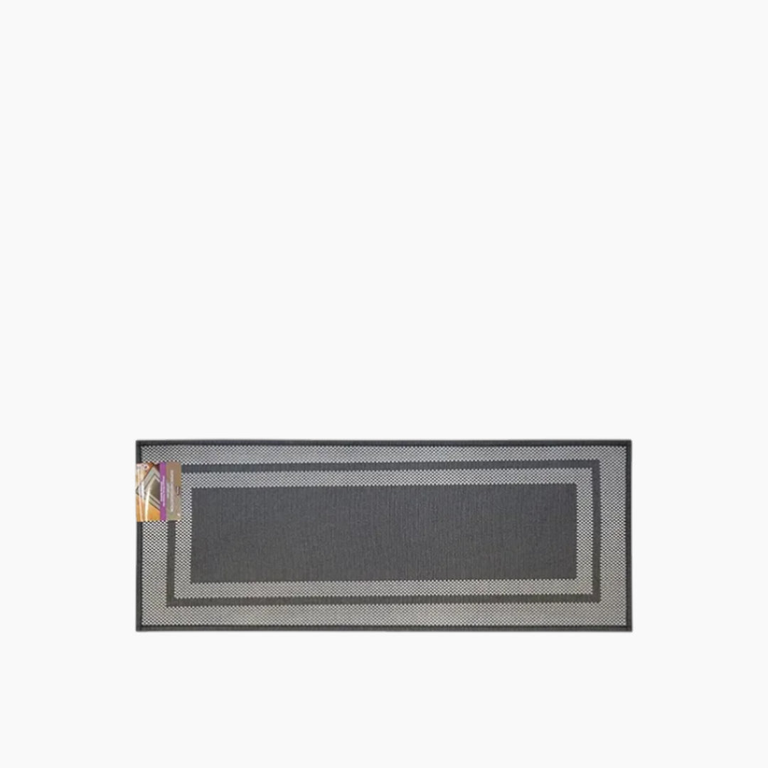 Nova Home Trellis Jaquard Woven Kitchen Mat W &amp; Rubber Backing