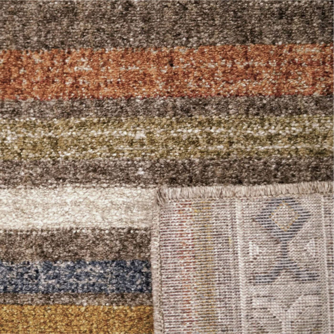 Spazio Home Southwestern Striped Rug - HUNA