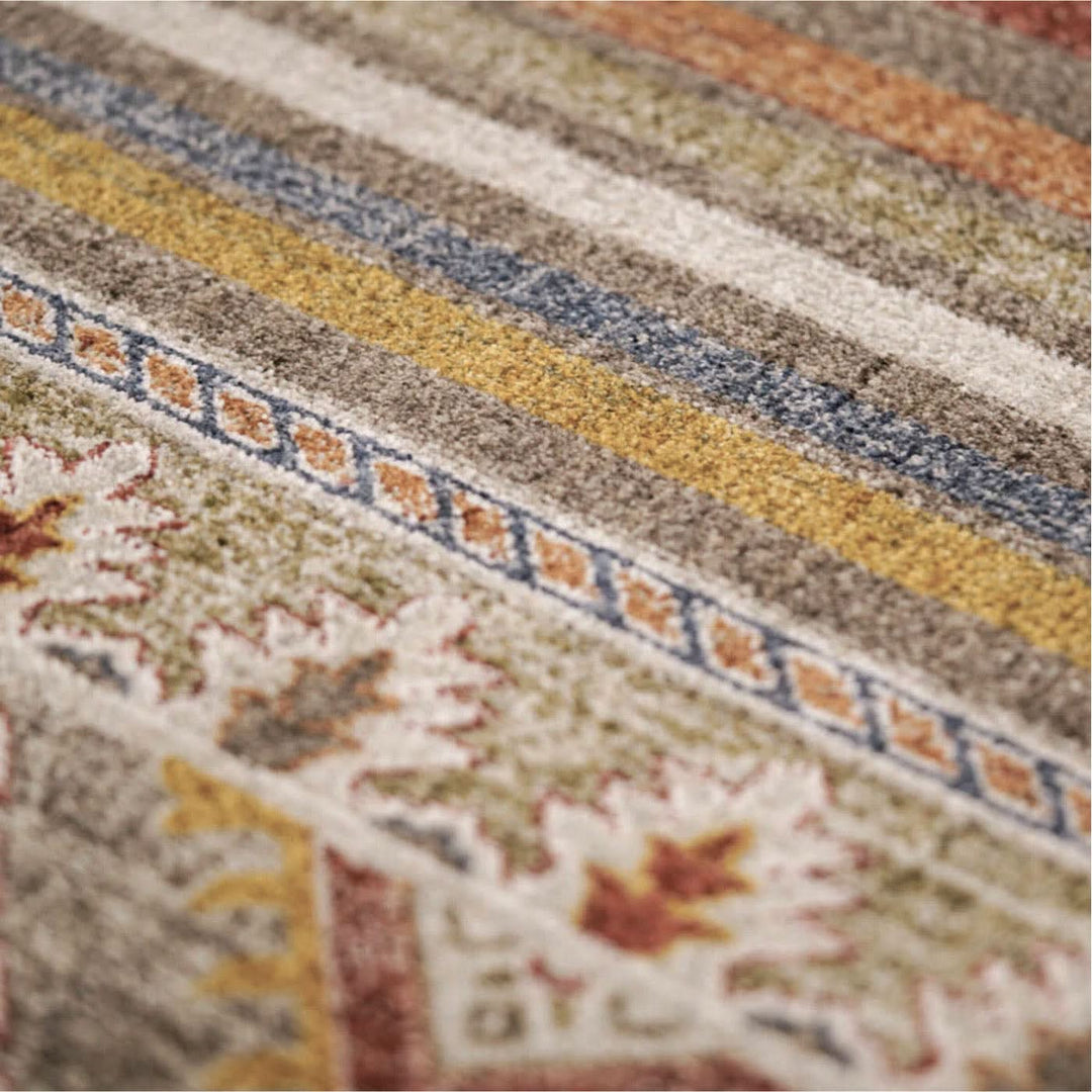 Spazio Home Southwestern Striped Rug - HUNA