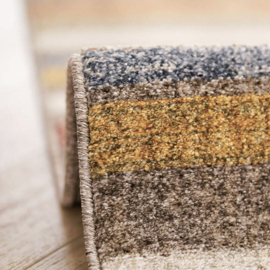 Spazio Home Southwestern Striped Rug - HUNA