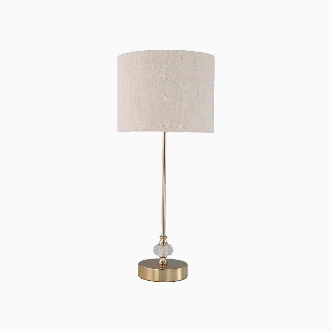 Nova Home Twilight Crystal Table Lamp - 53 Cm - Beige