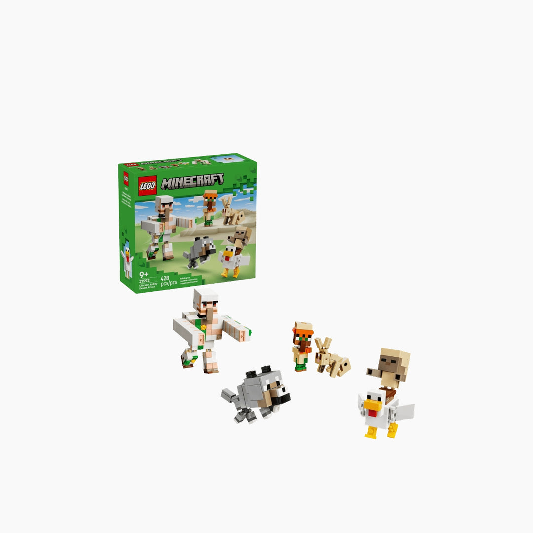 LEGO Minecraft Chicken Jockey Desert Attack