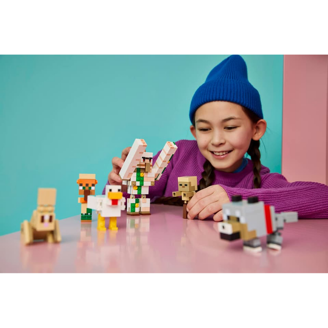 LEGO Minecraft Chicken Jockey Desert Attack