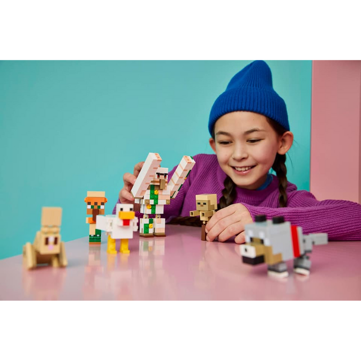 LEGO Minecraft Chicken Jockey Desert Attack