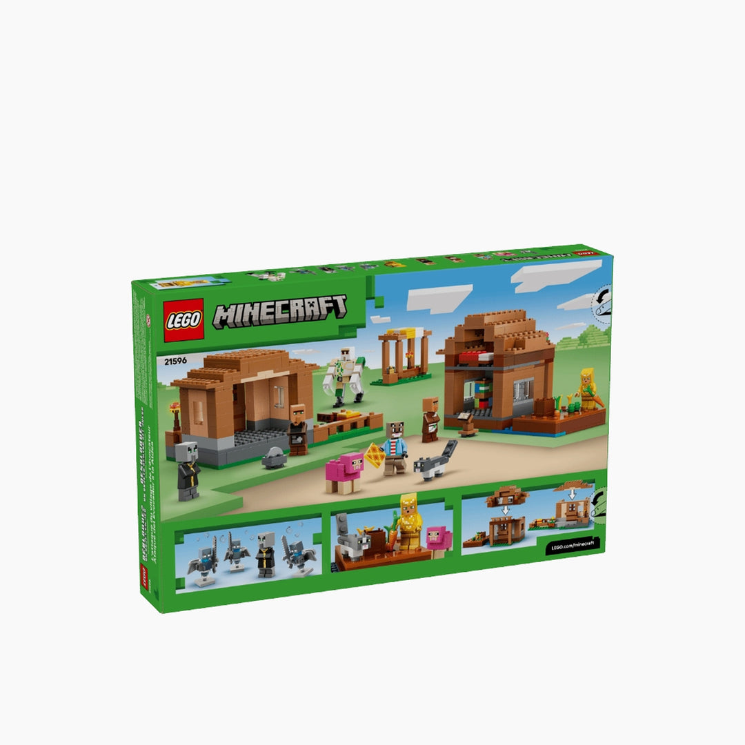 LEGO Minecraft Evoker Village Attack