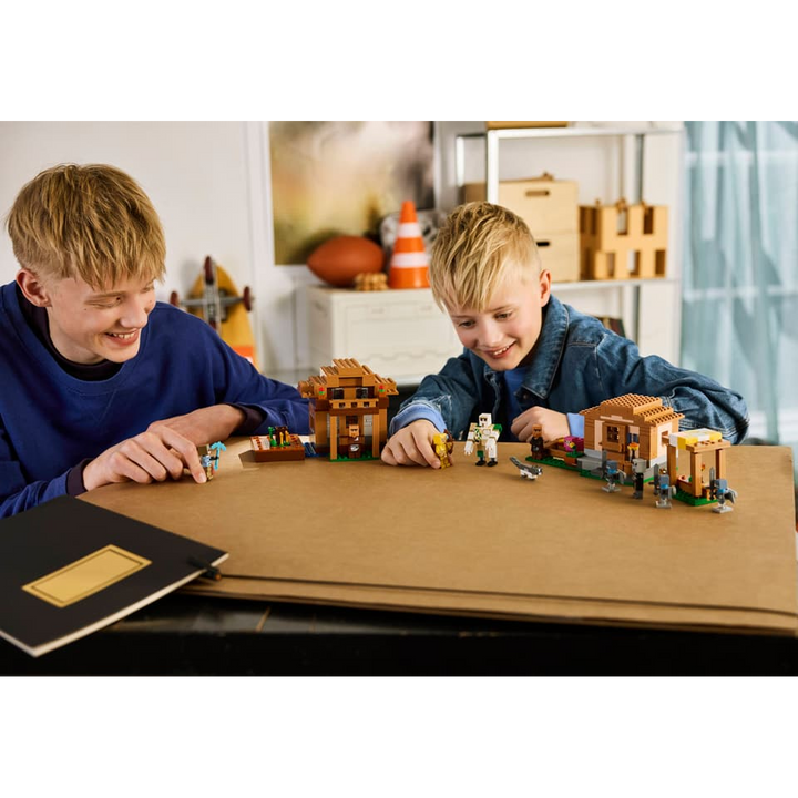 LEGO Minecraft Evoker Village Attack