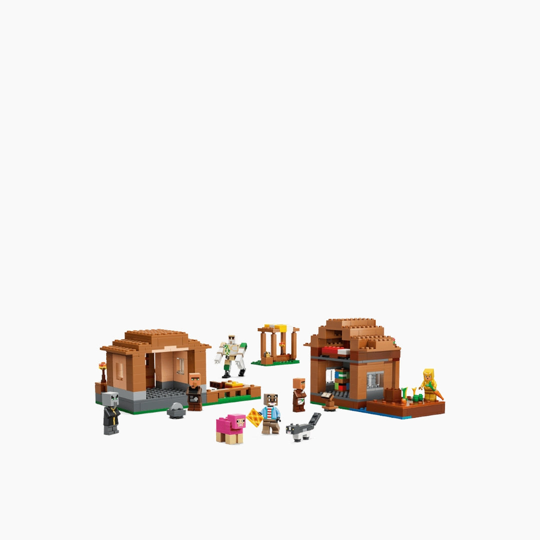 LEGO Minecraft Evoker Village Attack