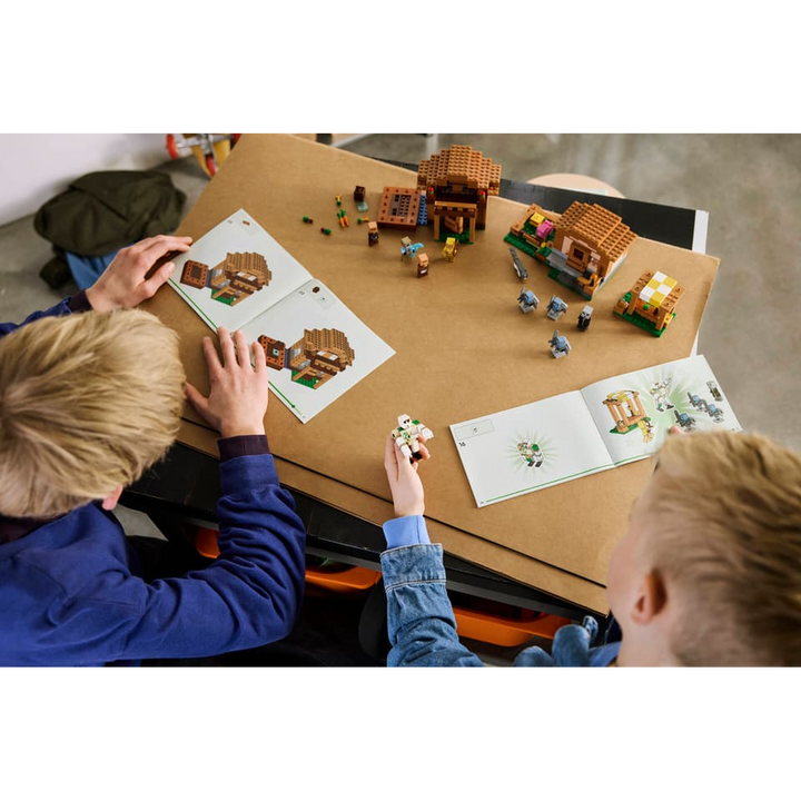 LEGO Minecraft Evoker Village Attack