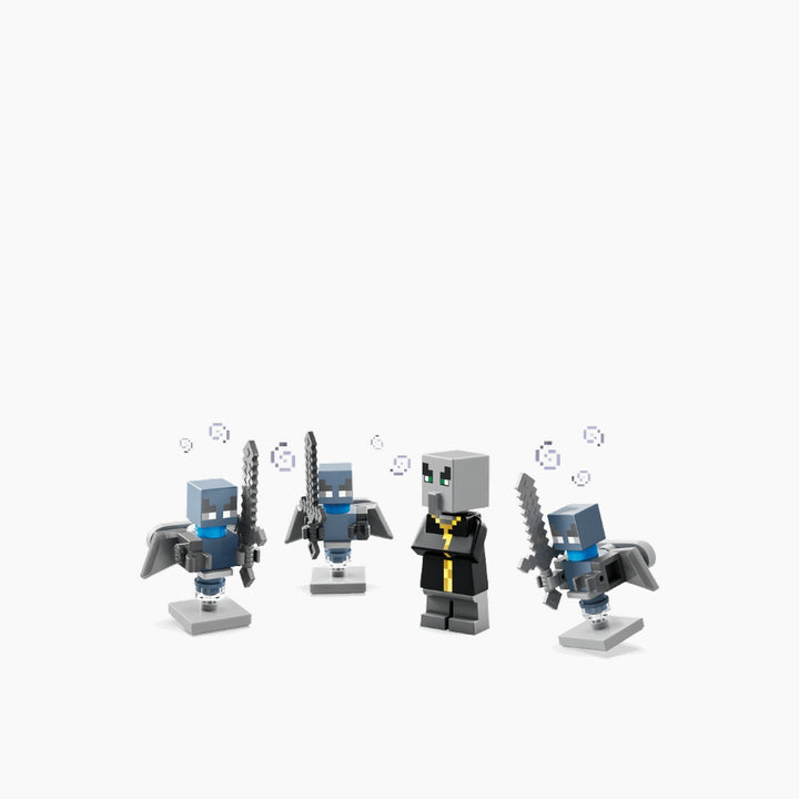 LEGO Minecraft Evoker Village Attack