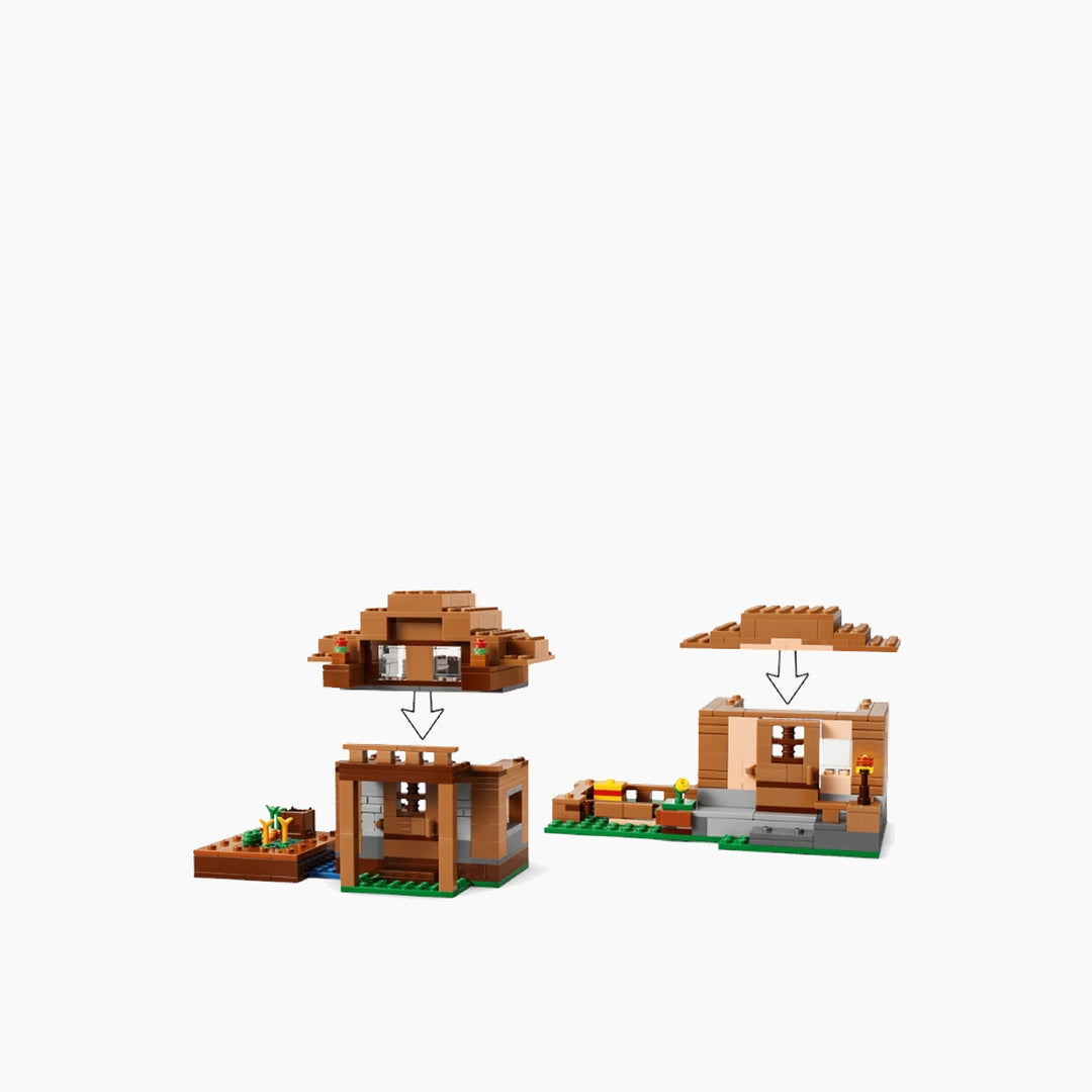 LEGO Minecraft Evoker Village Attack