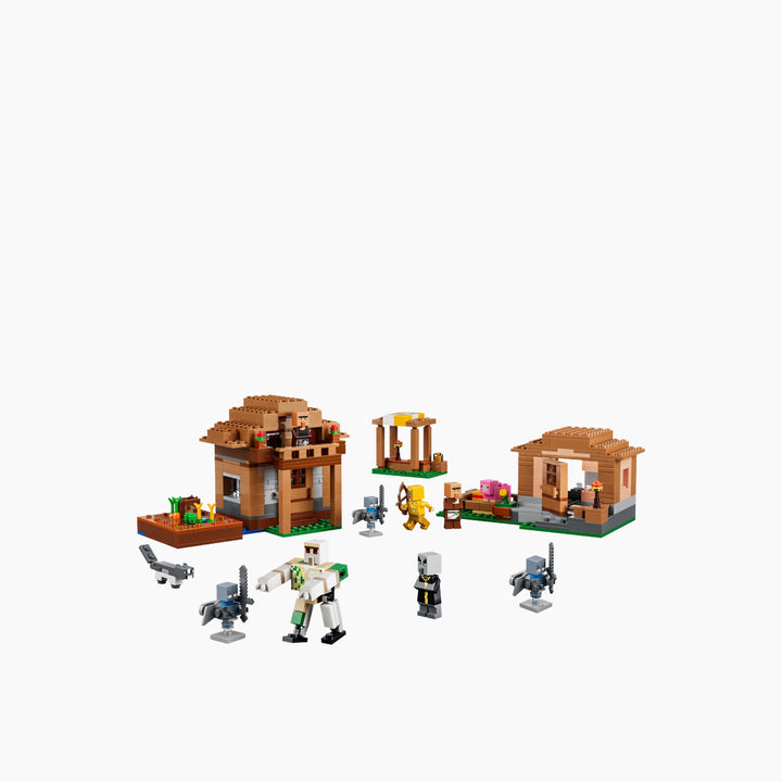 LEGO Minecraft Evoker Village Attack
