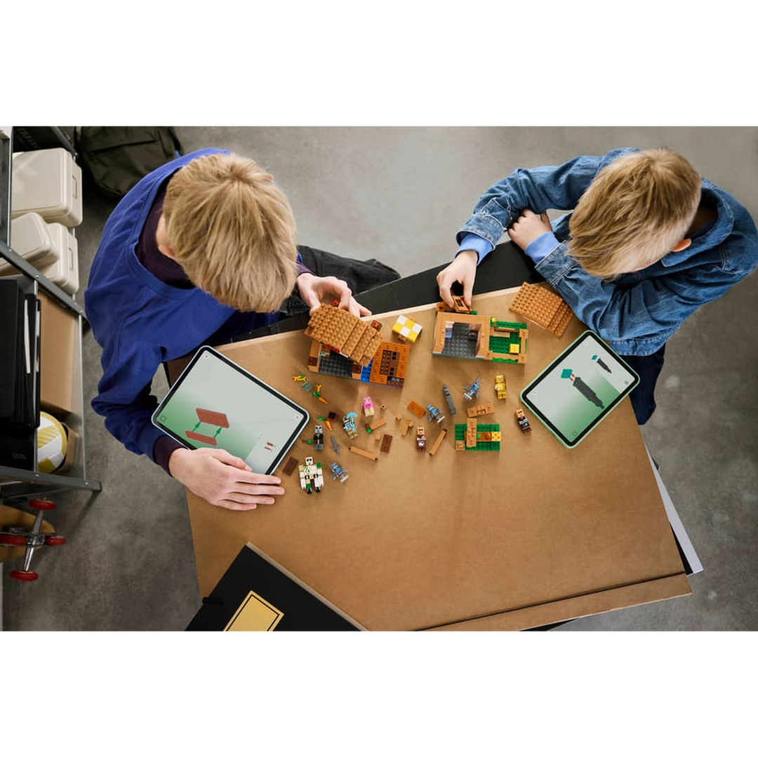 LEGO Minecraft Evoker Village Attack