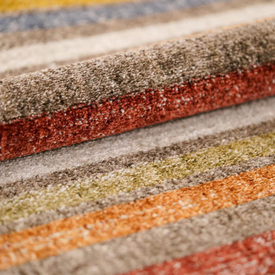 Spazio Home Southwestern Striped Rug - HUNA