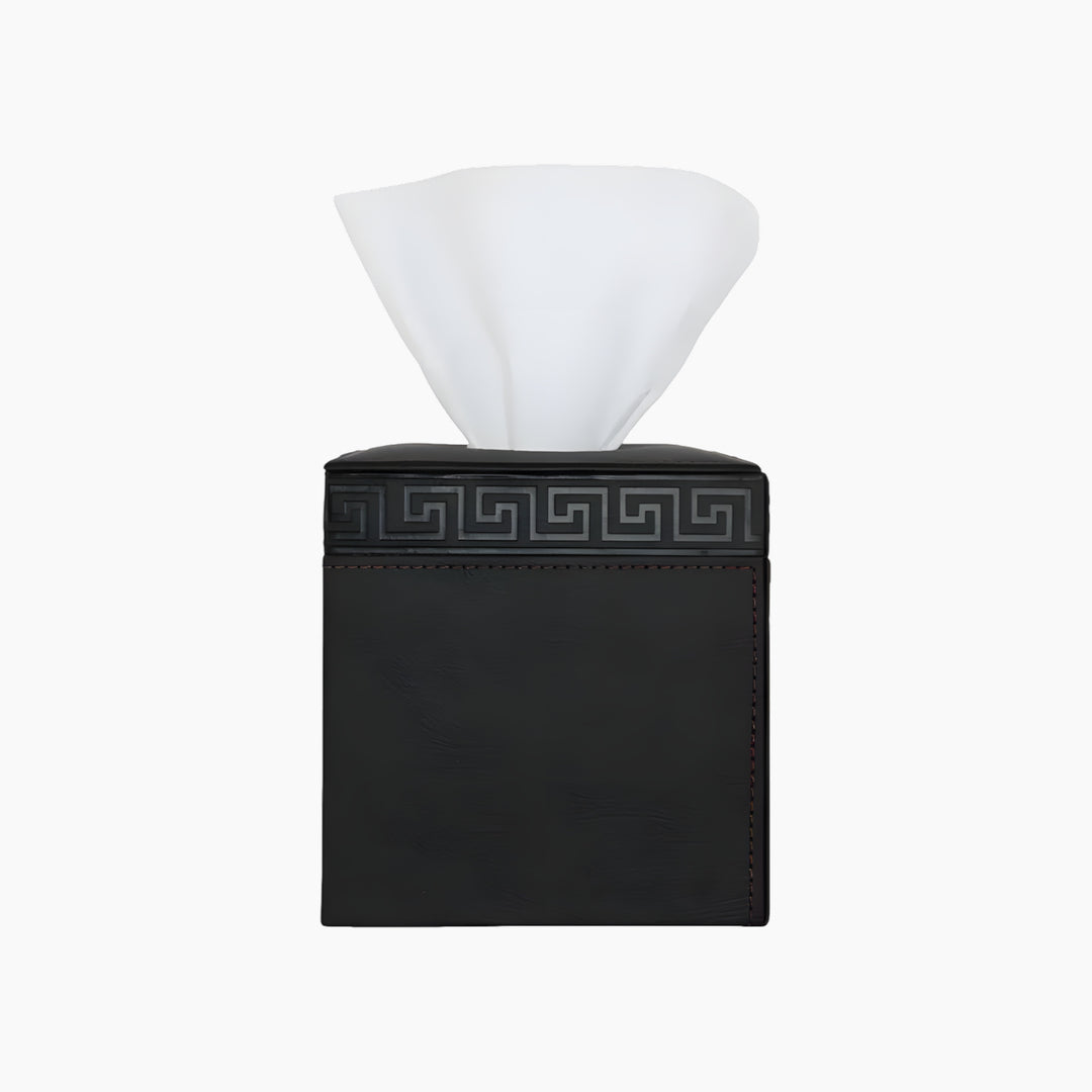 Nova Home Versace Square Leather Tissue Box