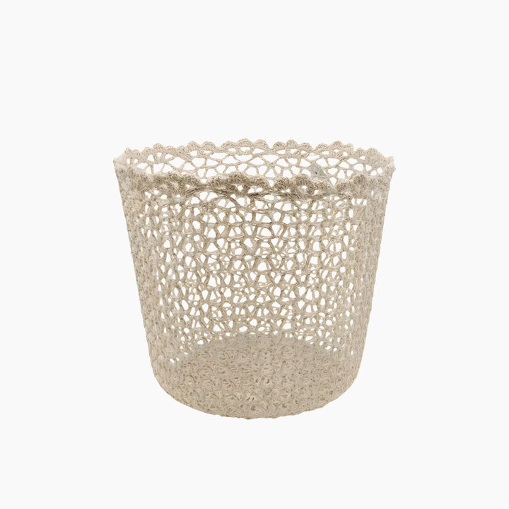 Nova Home "Cove" Cotton Crochet Basket