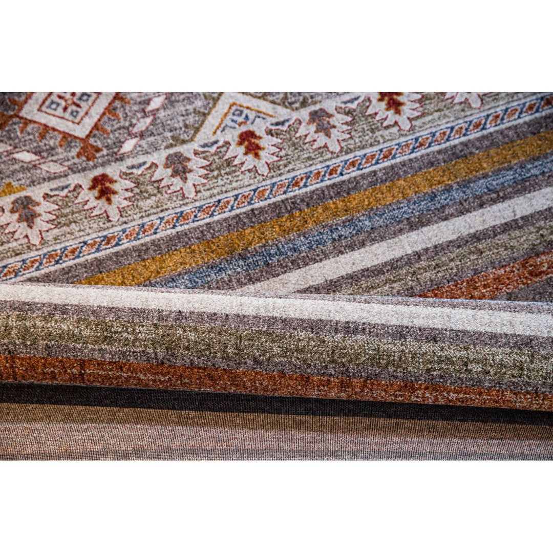 Spazio Home Southwestern Striped Rug - HUNA
