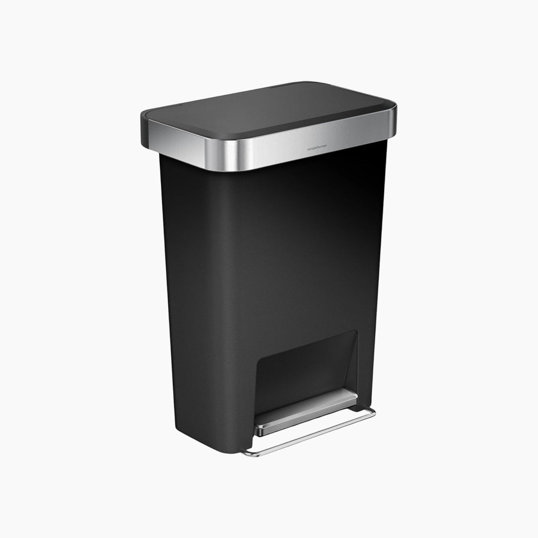 Simplehuman Trim Plastic Bin Trash Can
