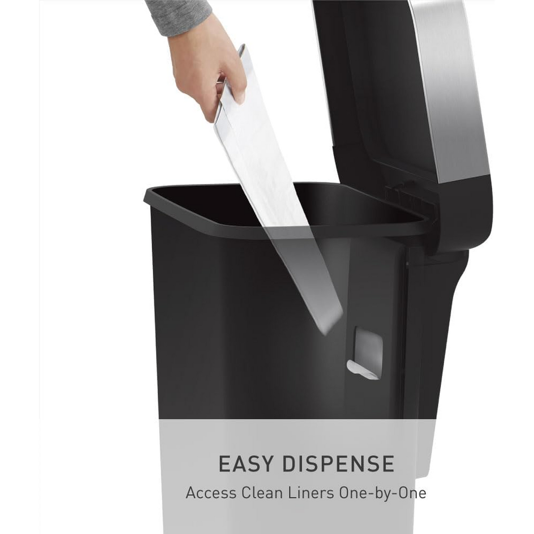 Simplehuman Trim Plastic Bin Trash Can