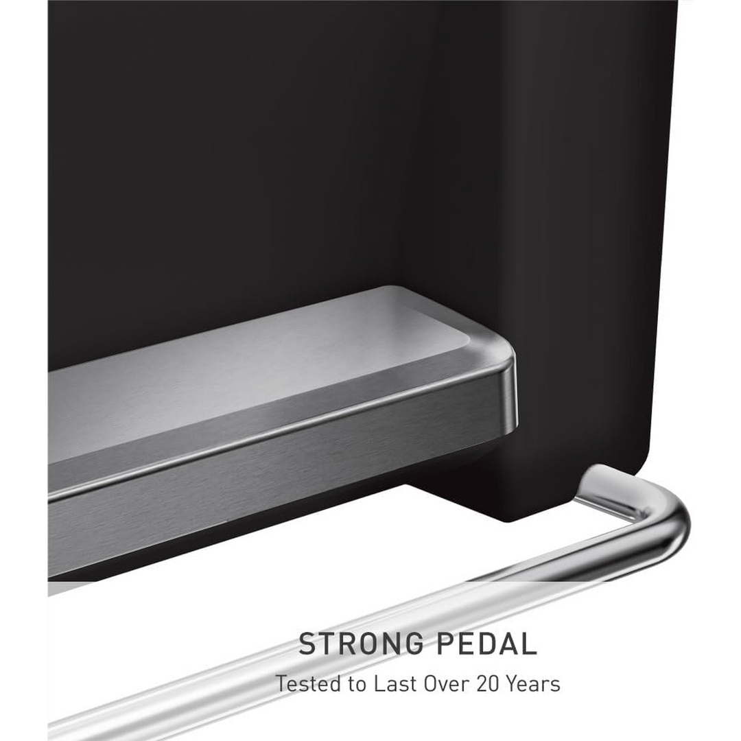 Simplehuman Trim Plastic Bin Trash Can