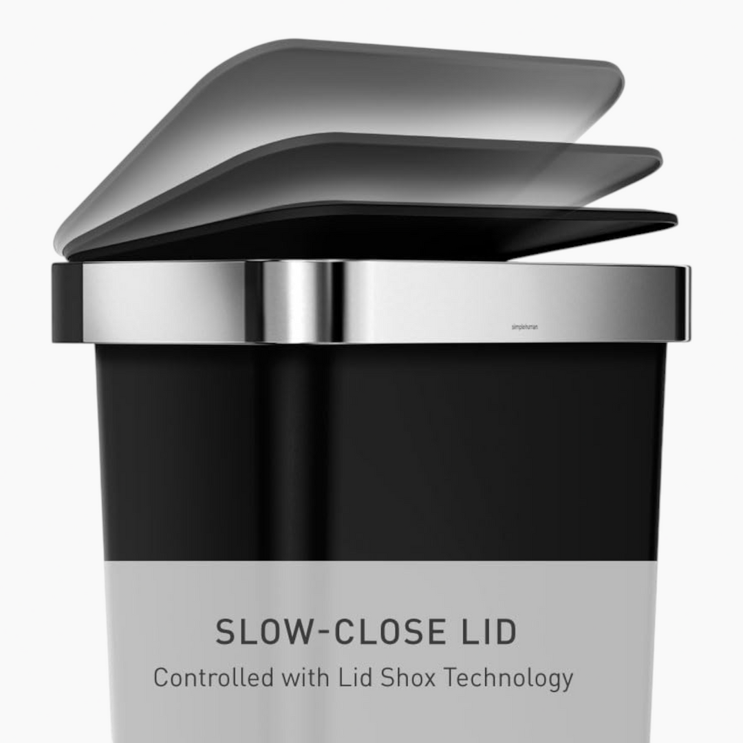 Simplehuman Trim Plastic Bin Trash Can