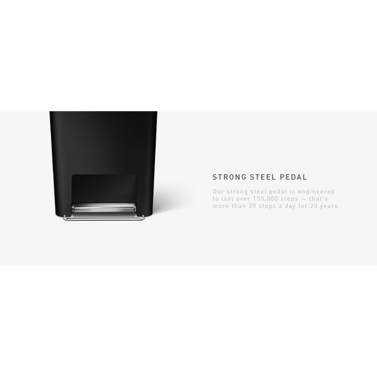 سلة مهملات بلاستيكية Simplehuman Trim