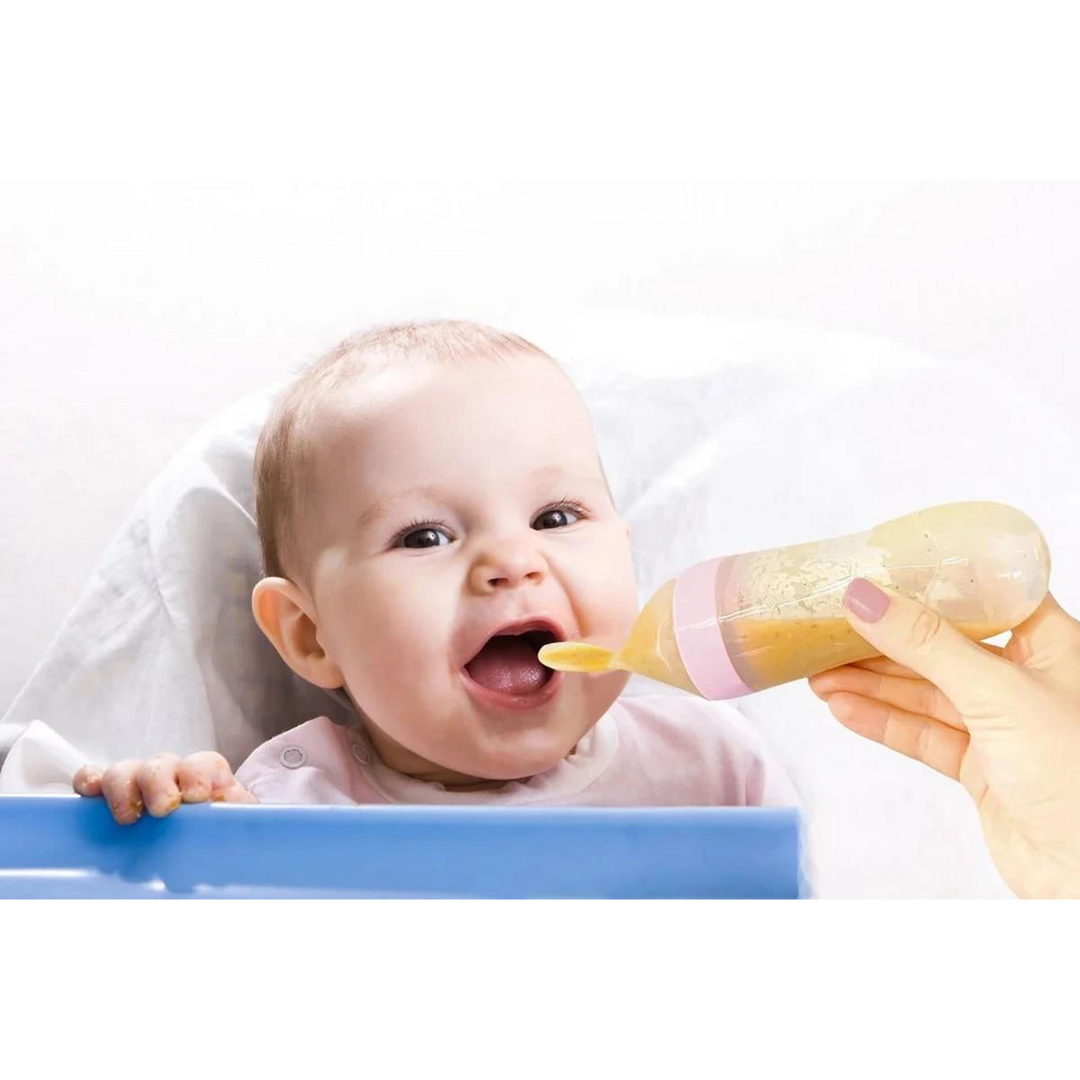 Babyjem Silicone Squeeze Feeding Bottle