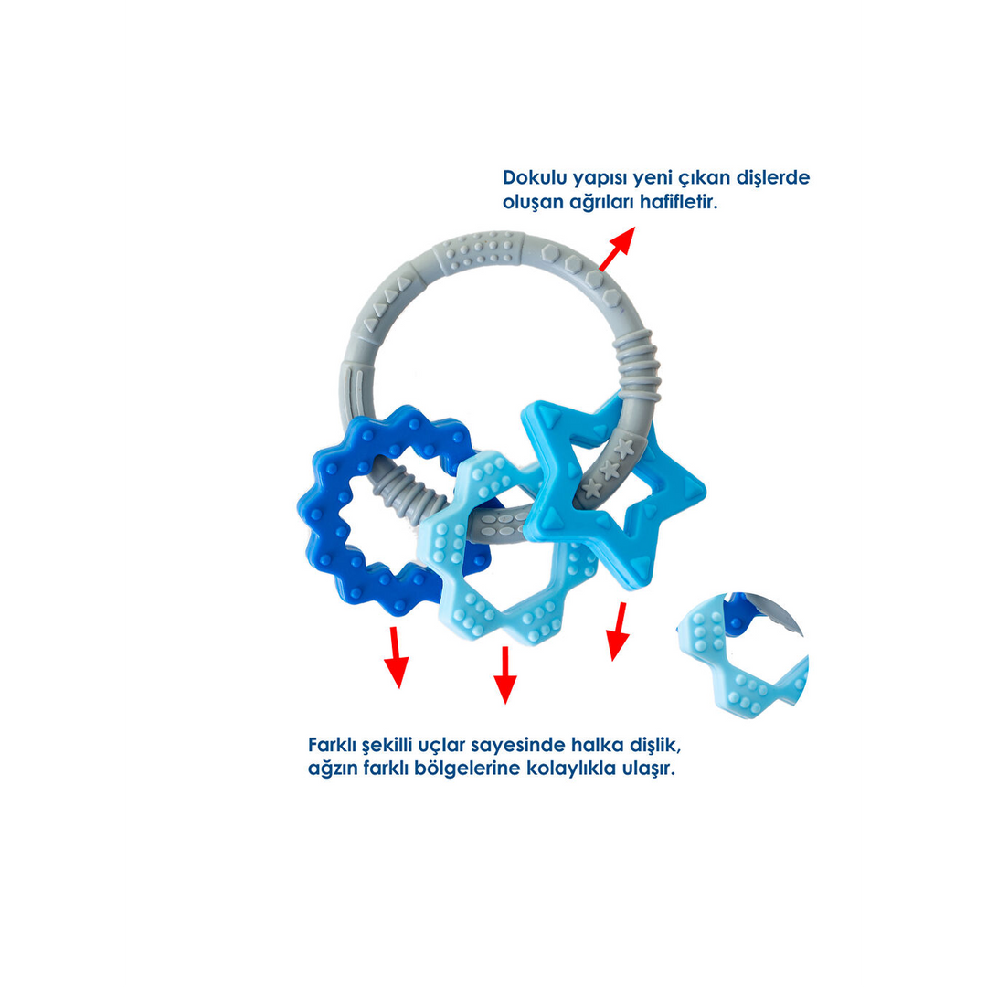 Babyjem Silicone Ring Teether