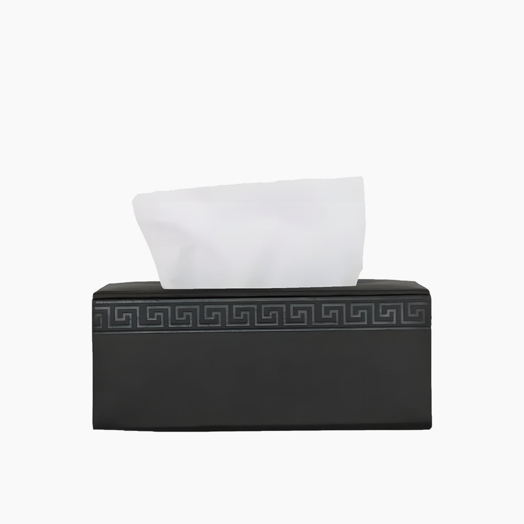 Nova Home Versace Rectangular Leather Tissue Box
