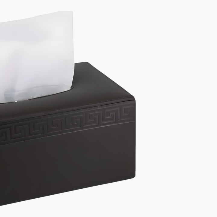 Nova Home Versace Rectangular Leather Tissue Box