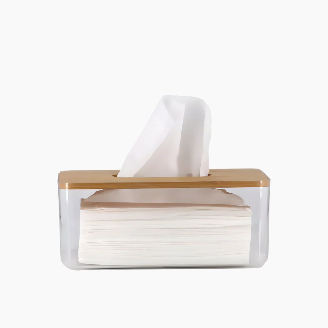 Weva Neo Wood &amp; Acrylic Tissue Box