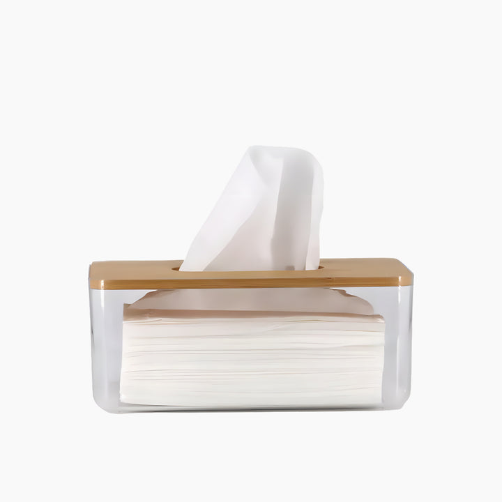 Weva Neo Wood &amp; Acrylic Tissue Box