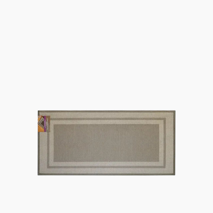 Nova Home Trellis Jaquard Woven Kitchen Mat W &amp; Rubber Backing
