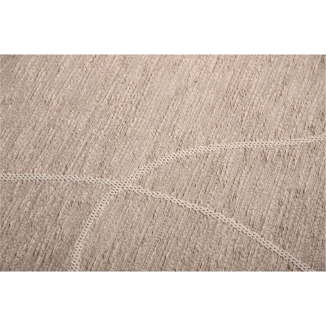 Spazio Home Textured Leaf Pattern Carpet - HUNA