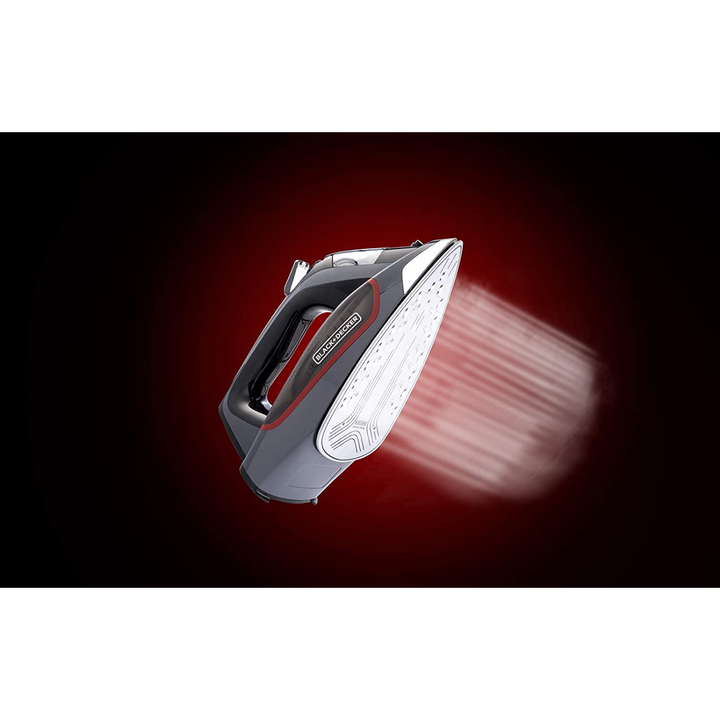 Black + Decker 2200W Steam Iron - Ceramic Soleplate